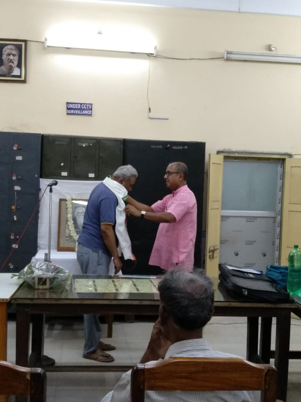 Prof. Sumanta Chaudhari Felicitated Before His Superannuation